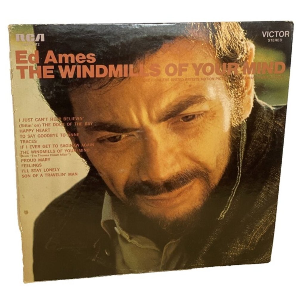 Ed Ames The Windmills Of Your Mind (Vinyl, 1969) RCA Victor LSP-4172 VG LP Recor
